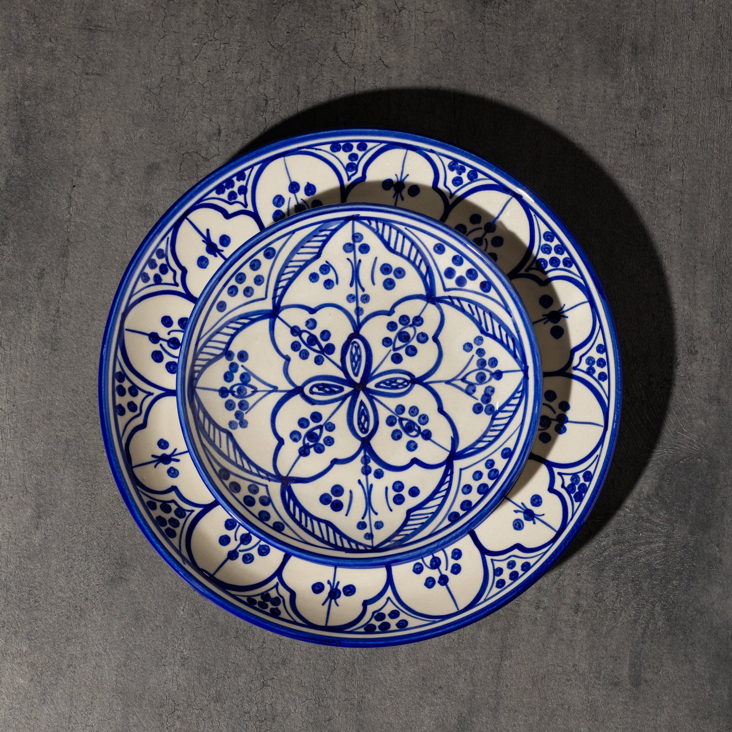 Moroccan Marrakech Mosaic Quarter Plate