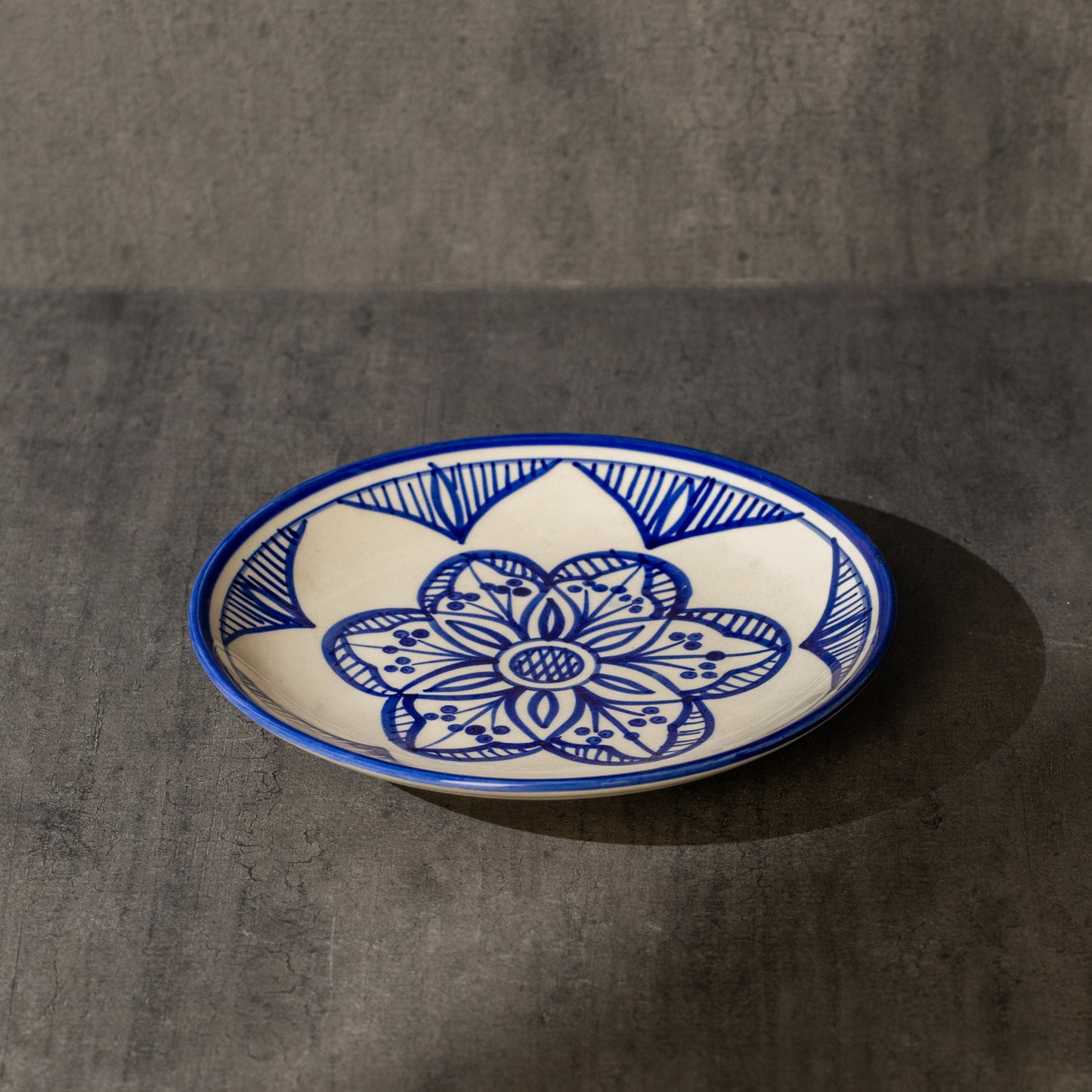 Moroccan Tangier Blossom Quarter Plate