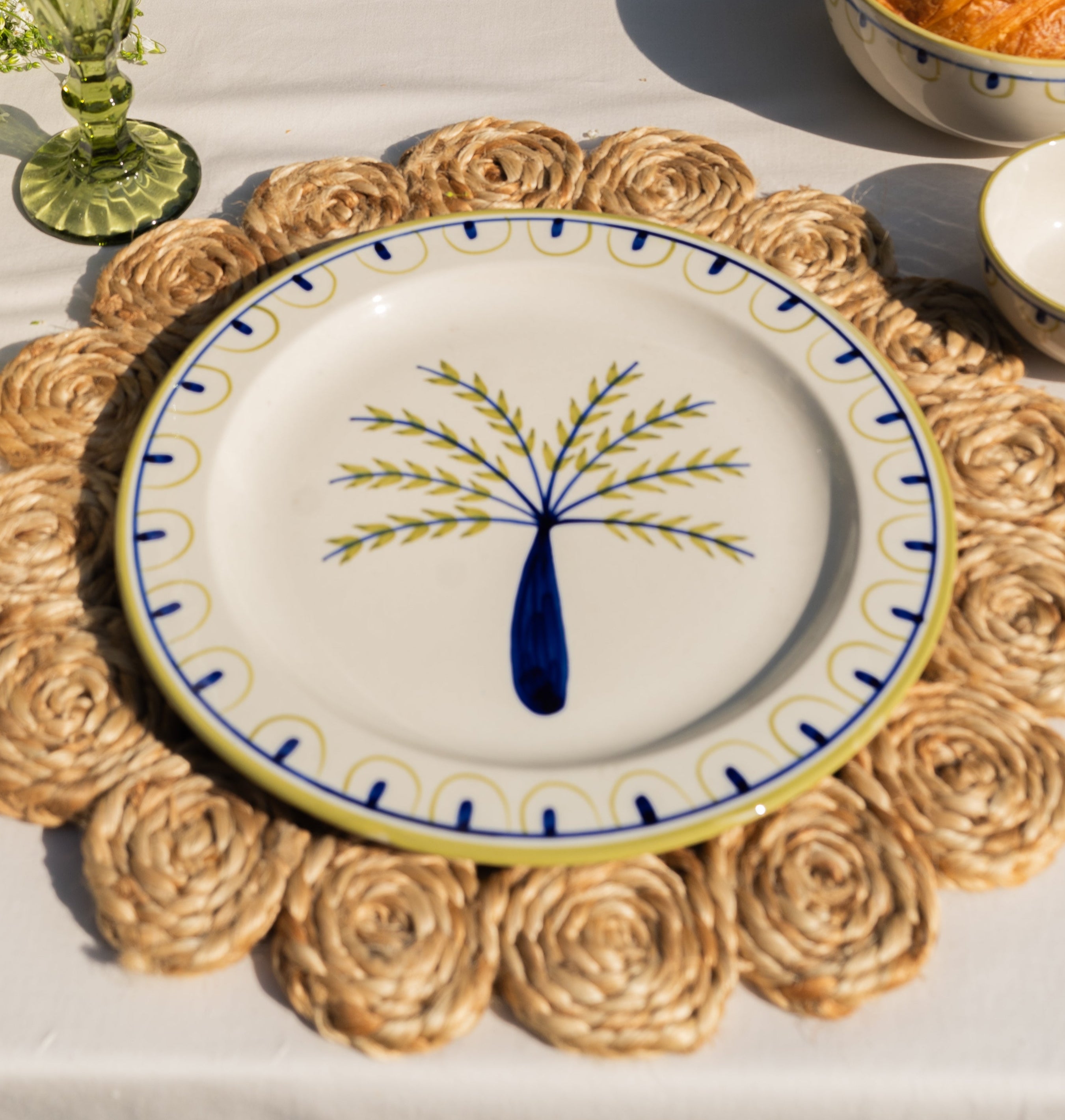 Palm Oasis Dinner Plate