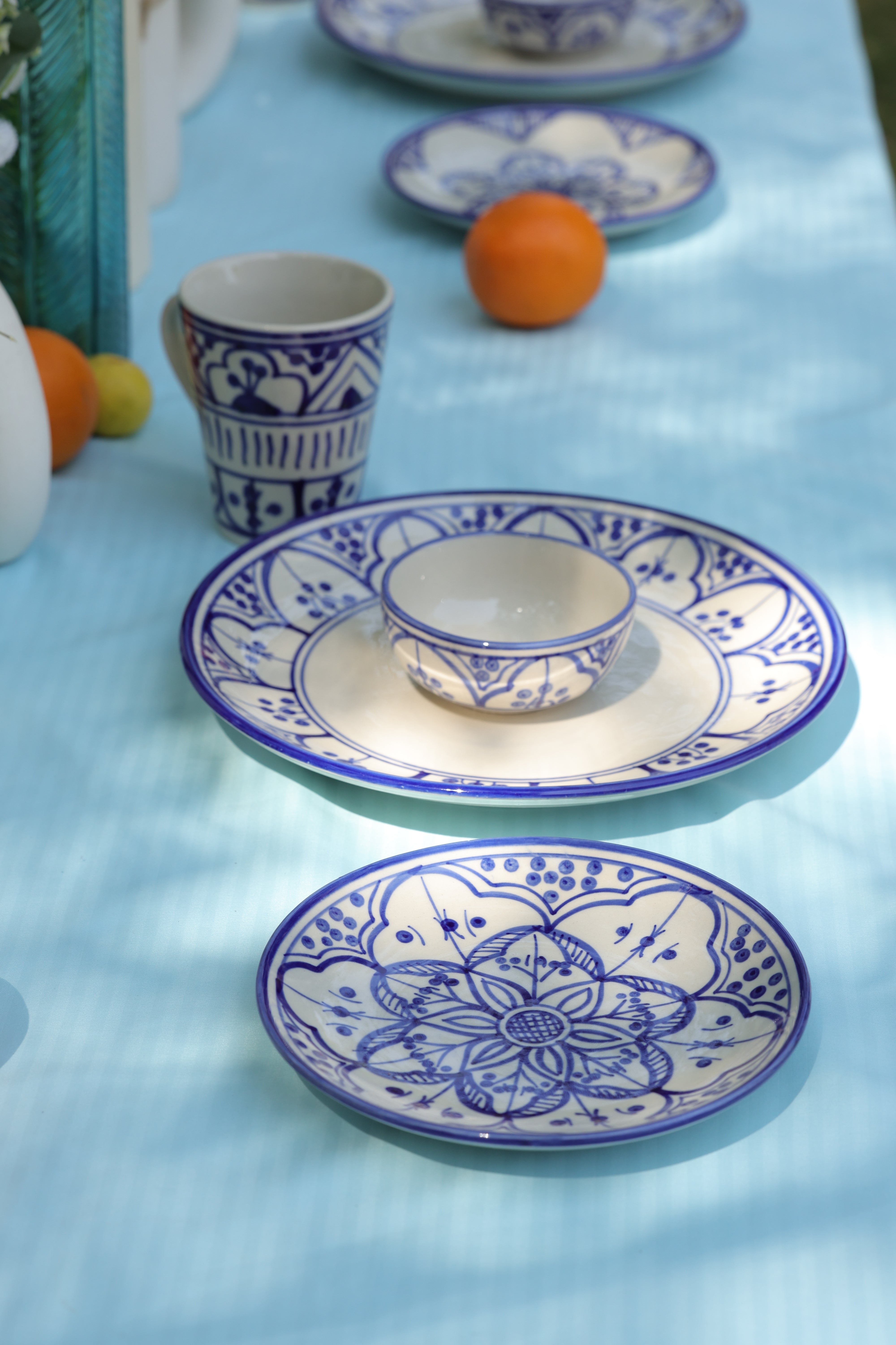 Moroccan Quarter Plate
