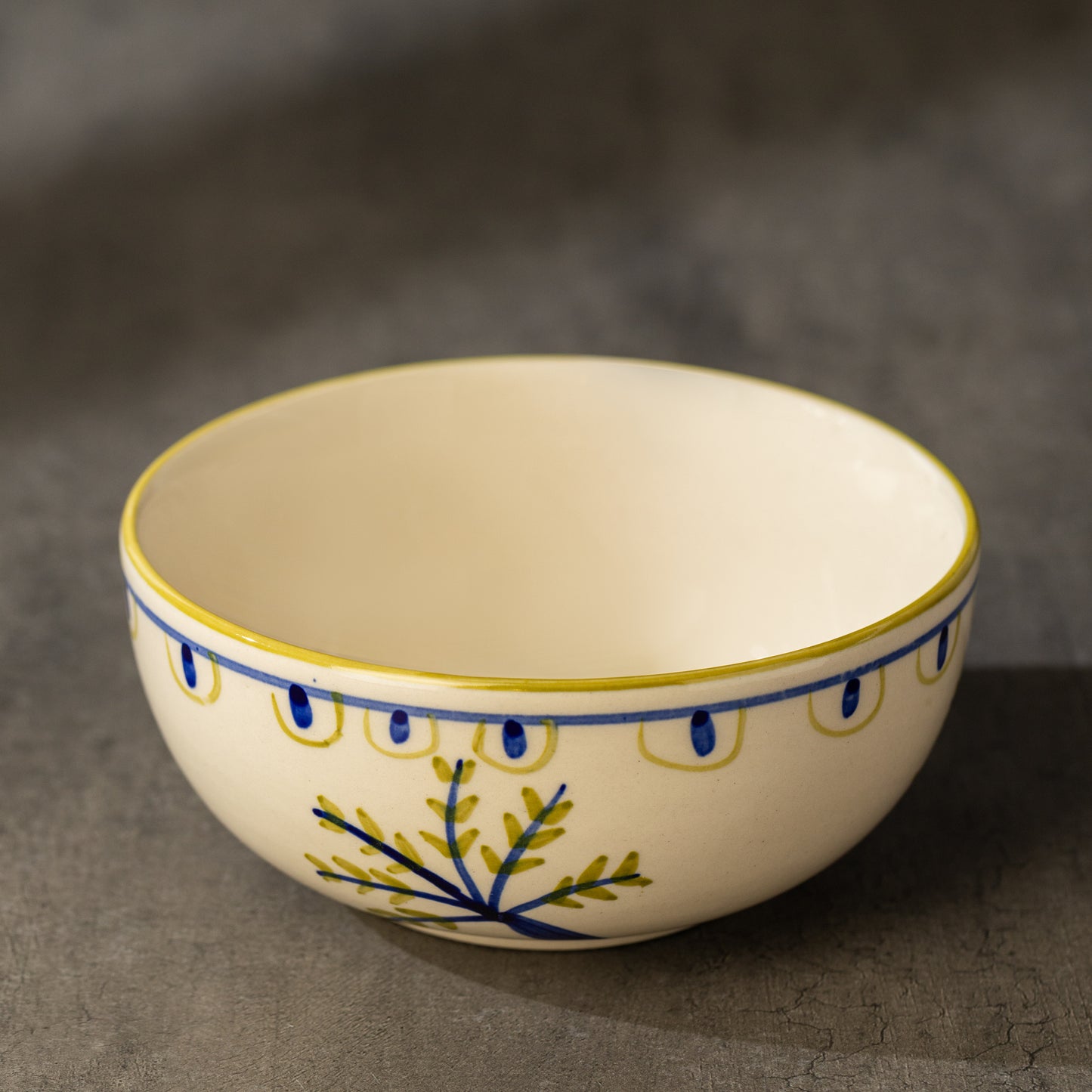 Palm Oasis Serving Bowl