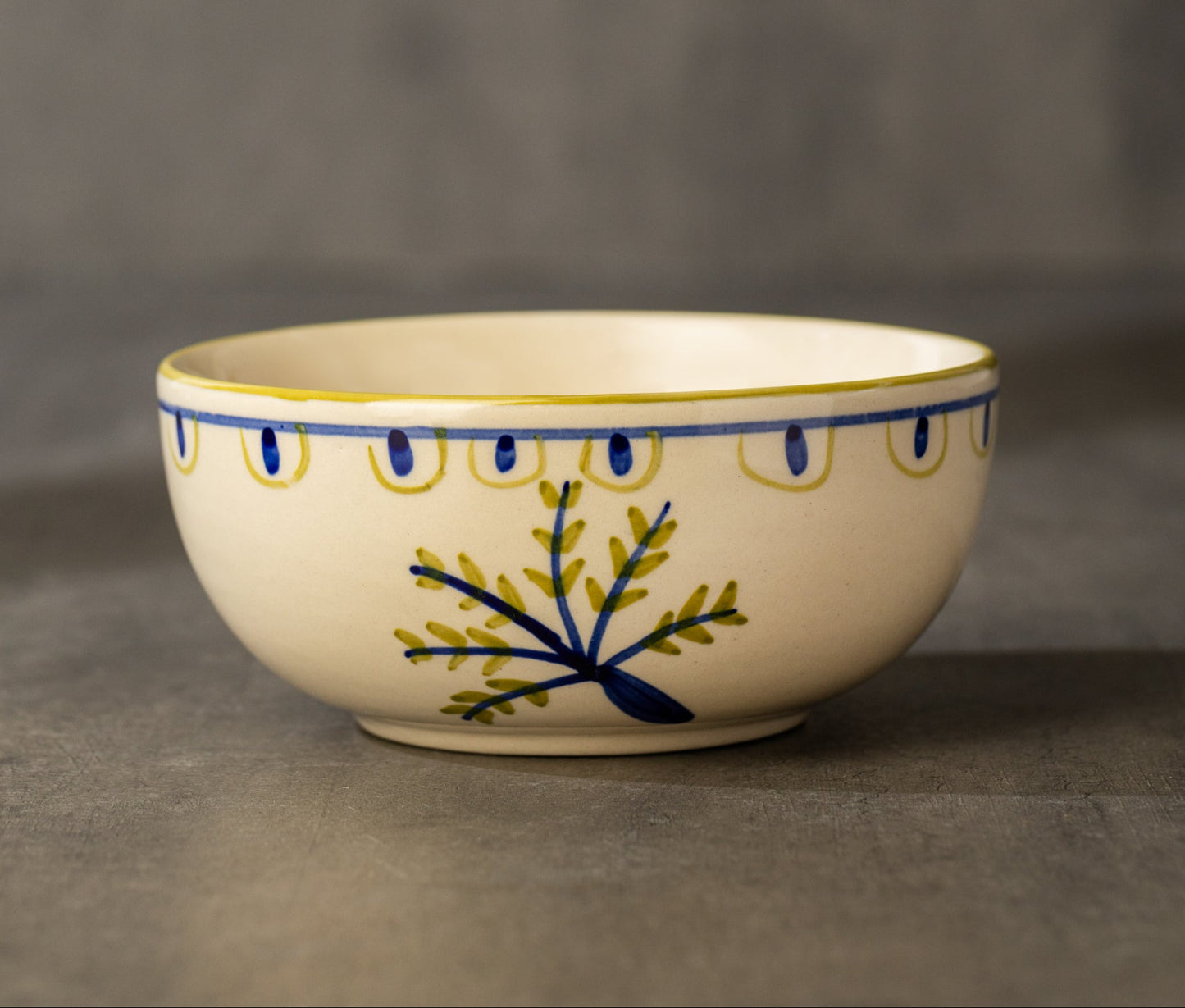 Palm Oasis Serving Bowl